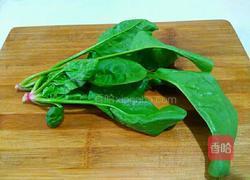 菠菜鸡蛋饼的做法图解2