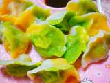 三彩白玉酸菜水饺
