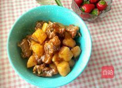 土豆烧排骨的做法图解10