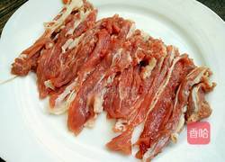 炒孜然羊肉的做法图解2
