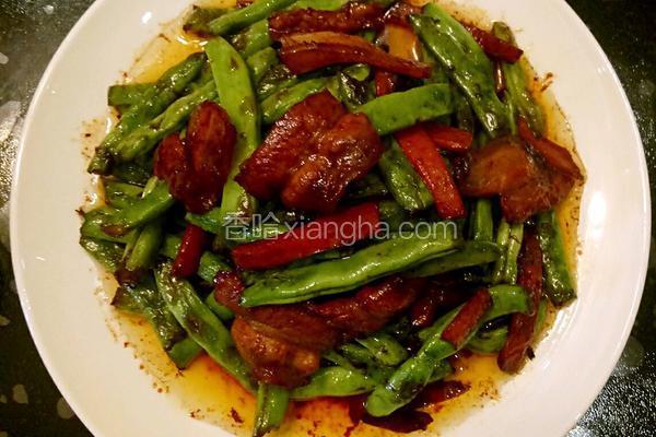 鲁菜大师蒋家菜酱烧五花肉豆角