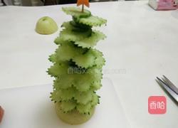 黄瓜圣诞树的做法图解5