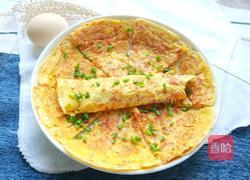 胡萝卜鸡蛋饼的做法图解9
