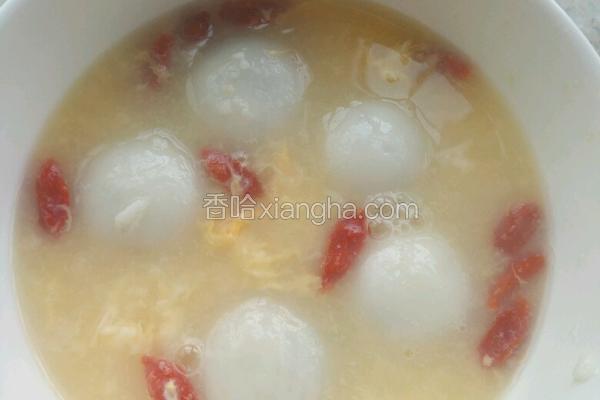 酒酿汤圆的做法 菜谱 香哈网