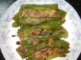 香辣虎皮椒包肉