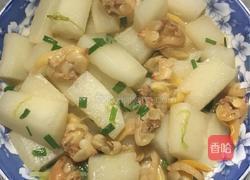 蚬子干炖萝卜的做法图解5