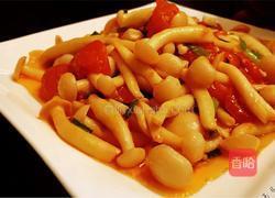茄汁白玉菇的做法图解11