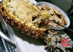 芝士焗菠萝饭的做法图解4