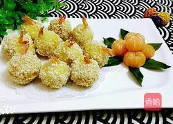 酥炸土豆虾球的做法图解9