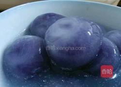 紫薯汤圆的做法图解3