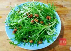 凉拌苦菊内脂豆腐的做法图解8