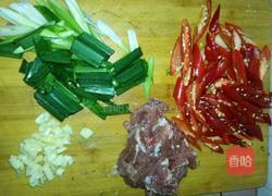 杏鲍菇炒肉的做法图解2