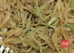 青椒炒土豆丝的做法图解4