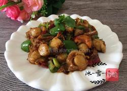 香辣扇贝肉的做法图解1