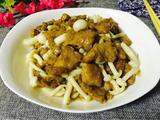 山菌炒牛柳