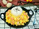 滑蛋虾仁饭