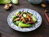 香菇炒油菜