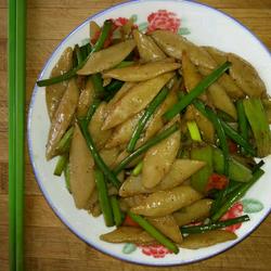家常炒莜面鱼鱼的做法[图]
