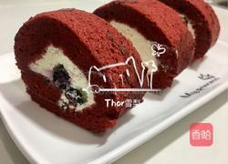 红丝绒蛋糕卷的做法图解20