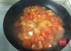 西红柿虾仁豆腐汤的做法图解7