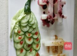 蓝莓桂花山药的做法图解4