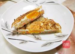 土豆丝鸡蛋饼的做法图解8