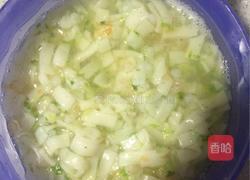 虾仁小白菜面的做法图解7