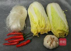 银丝白菜的做法图解1