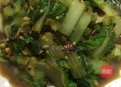 香辣小白菜的做法图解7