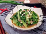 肉末油麦菜
