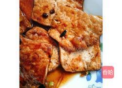 煎可口豆腐的做法图解5