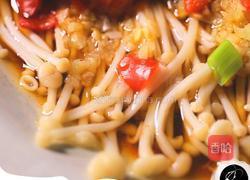 剁椒金针菇的做法图解8