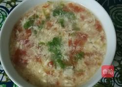 tomato eggs soup 番茄鸡蛋汤的做法图解5
