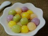 豆香水果汤圆