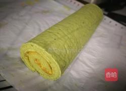 抹茶芒果蛋糕卷的做法图解14