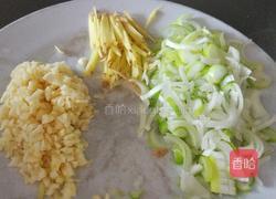 虎皮青椒塞肉的做法图解2