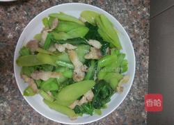 五花肉炒介兰的做法图解9