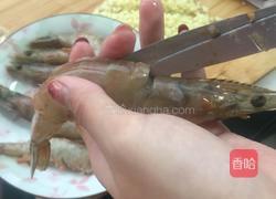 粉丝蒜蓉开背虾的做法图解2