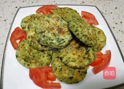 香脆美味菠菜饼的做法图解13