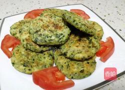 香脆美味菠菜饼的做法图解14