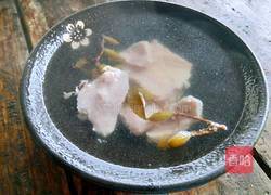 石仙桃肉片汤的做法图解4