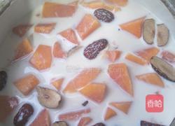 木瓜炖牛奶的做法图解5