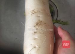 萝卜排骨汤的做法图解1