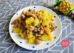 菠萝鸡的做法图解19