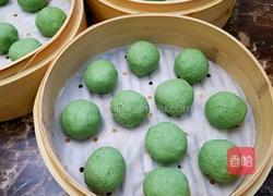 艾草青团（豆沙馅）的做法图解8