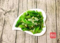 蒜蓉炒生菜的做法图解7