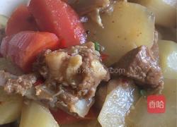 羊肉炖萝卜的做法图解5