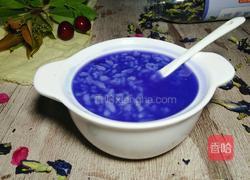 蓝蝴蝶米粥的做法图解6