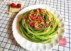 手撕蒜薹的做法图解9