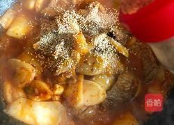 辣白菜牛肉年糕的做法图解14